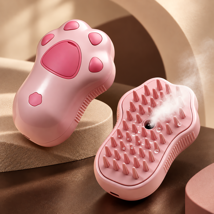 Cepillo de vapor Patita · Rosa